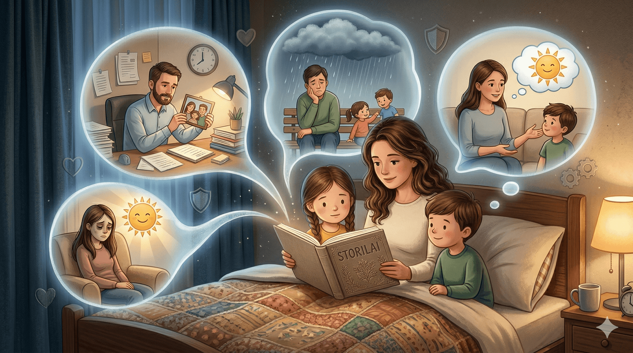 Síla příběhu: Jak dětem vysvětlit svět dospělých bez zbytečných vrásek