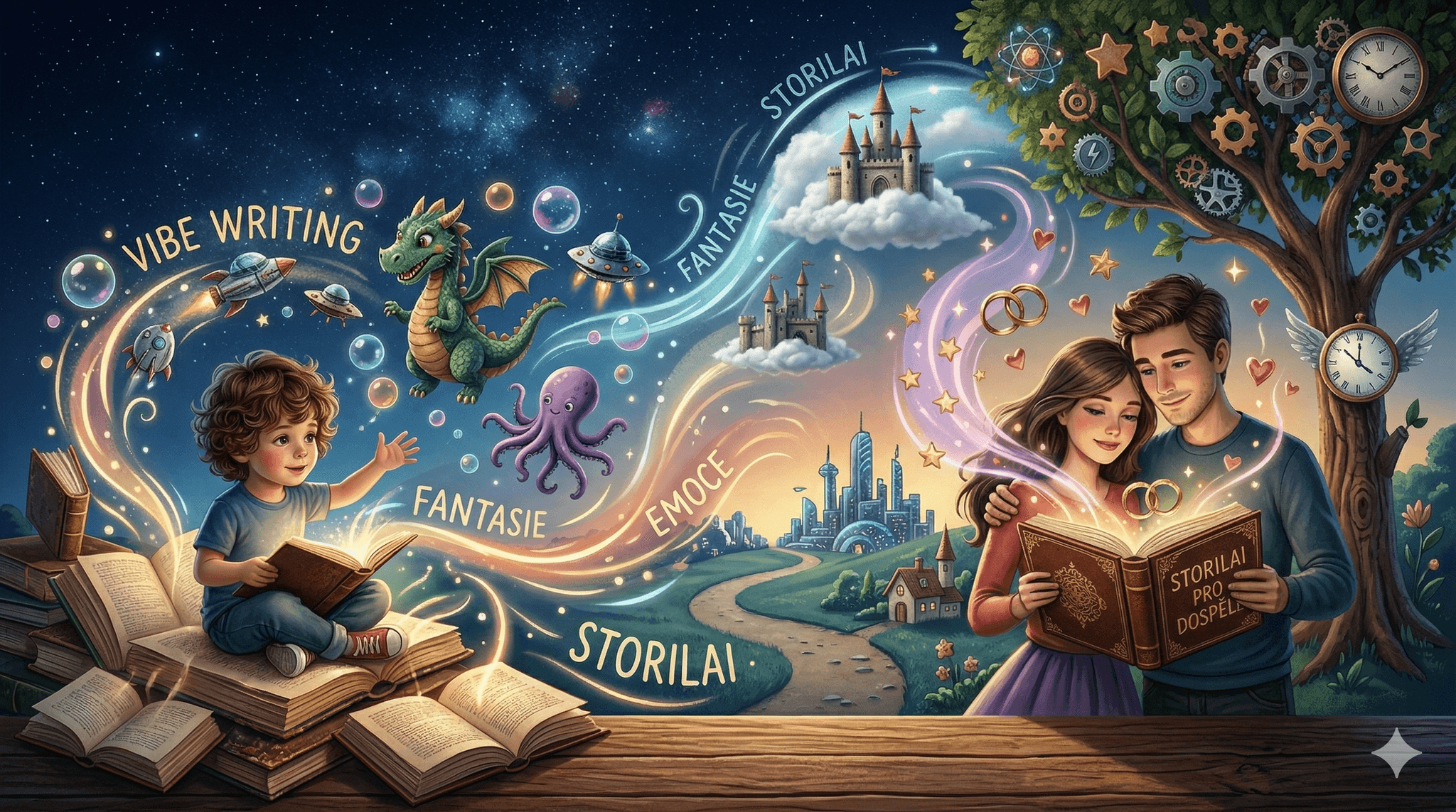 Vibe Writing: Když se fantazie stane vaší osobní realitou