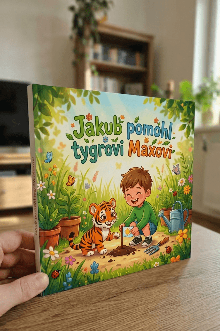Fotografie knihy Jakub pomohl tygrovi Maxovi